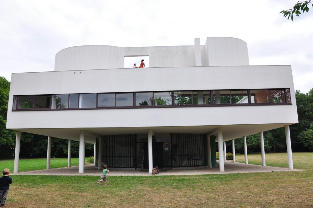 法国-巴黎-Poissy-萨伏伊别墅（Le Corbusier 勒·柯布西埃）！_萨沃伊_17.JPG