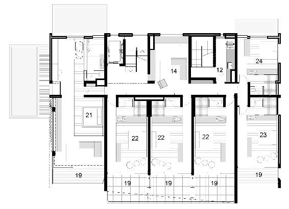 南非坎普斯湾POD酒店 POD Camps Bay Hotel_50f8c785b3fc4b316d00035e_pod-greg-wright-architects_9_second_floor.png