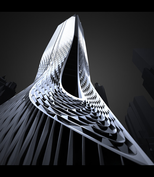 福斯特赢得纽约新摩天楼竞争-The 425 Park Architecture Competition_zaha_3.jpg