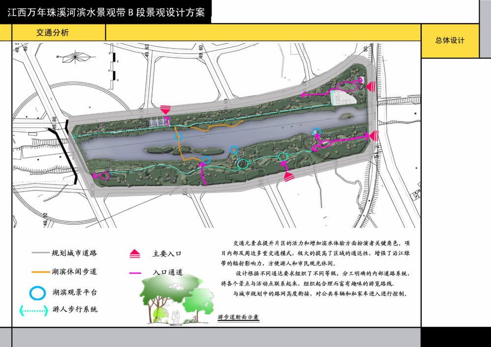 江西万年珠溪河滨水景观B段设计方案_19交通分析.jpg