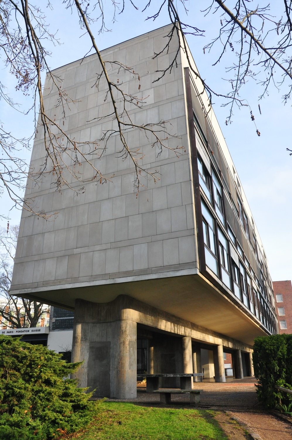 法国-巴黎-巴黎瑞士学生宿舍（Le Corbusier 勒·柯布西埃）！_DSC_0452.JPG