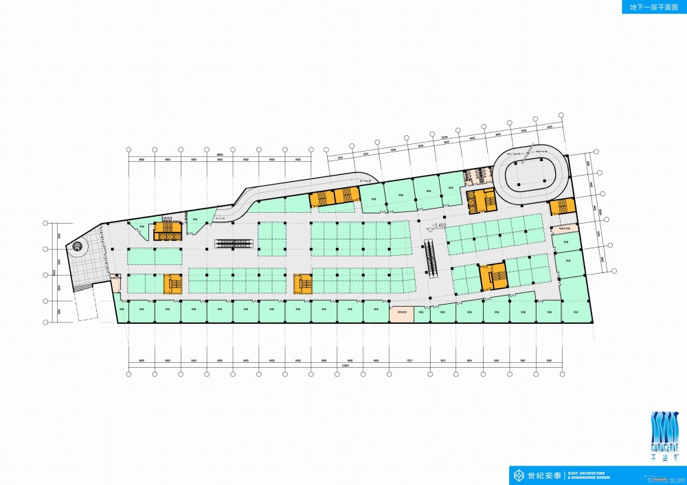世纪安泰(SJAT)--沈阳千姿汇购物中心建筑设计201101_14 地下一层平面图.jpg