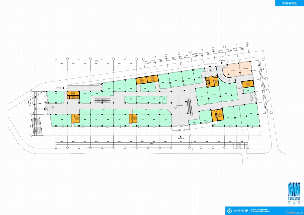 世纪安泰(SJAT)--沈阳千姿汇购物中心建筑设计201101_15 首层平面图.jpg