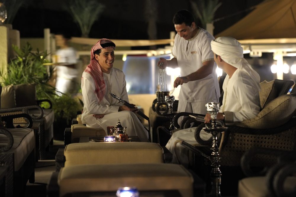 谢赫扎耶德清真寺（Shaikh Zayed Bin Sultan Al Nahyan Mosque）_Ghadeer restaurant poolside dining.JPG