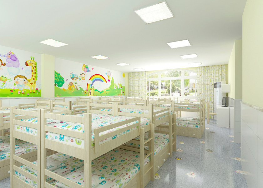 2012年一套幼儿园设计方案_寝室