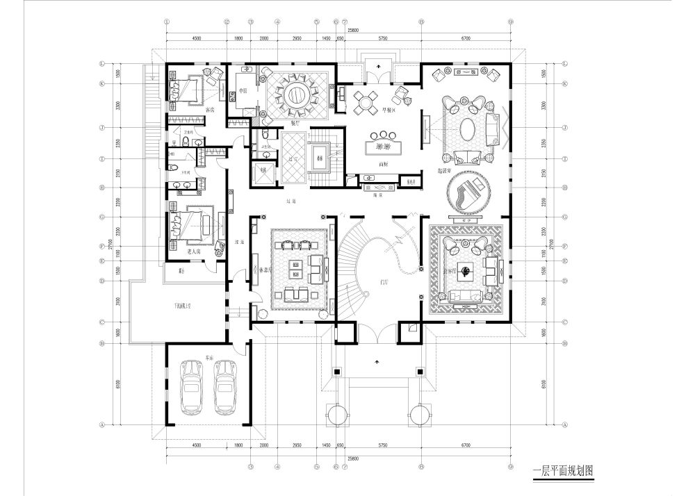 北京2200平米豪宅规划设计；欢迎讨论交流_1FA.jpg