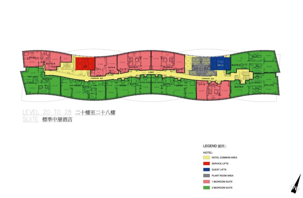 澳门美高梅酒店 MGM Macau Hotel_MGM plan, elevation_20105.jpg