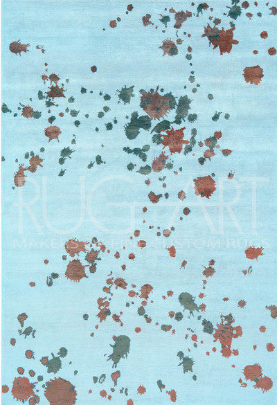 分享地毯品牌---RUGART 免费 共189P_fivespot turquoise.jpg