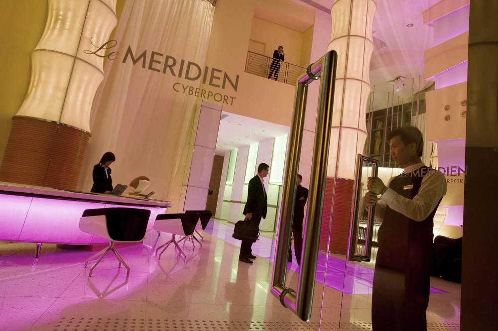 香港数码港艾美酒店_14)Le Meridien Cyberport—Charming Lobby 拍攝者.jpg