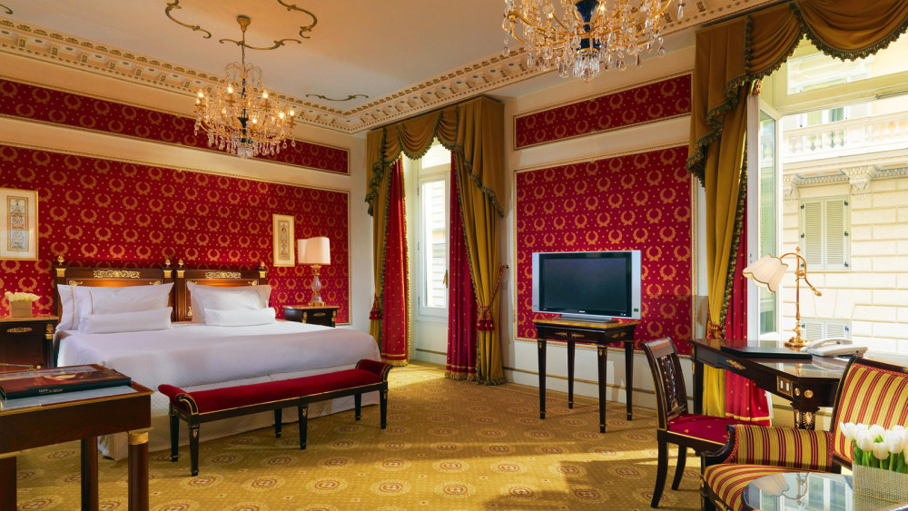 罗马威斯汀埃克塞尔西奥酒店 Westin Excelsior, Rome_Grandluxe_Guest_Room_Empire_Style.jpg