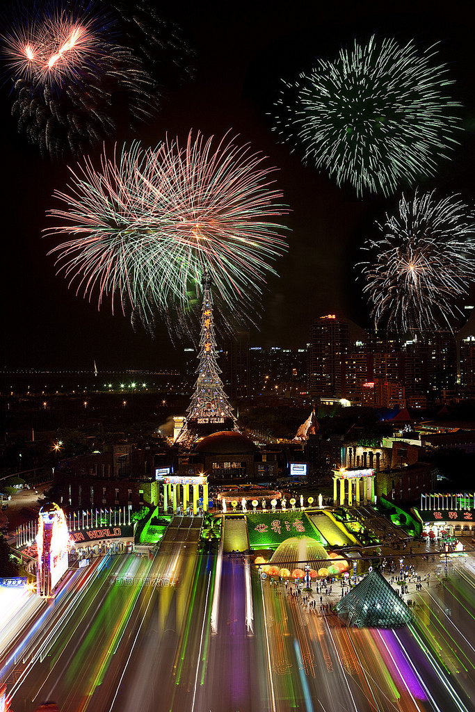 64)The Westin Shenzhen Nanshan—Fireworks at the Window of the World 拍攝者.jpg
