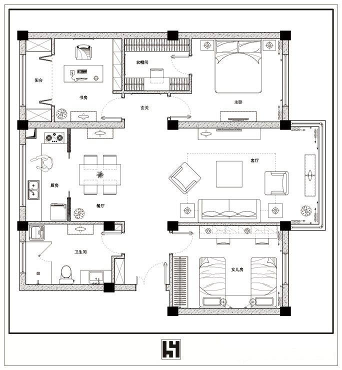 500DB 悬赏最佳平面方案，交流学习，重在参与。_Ocean Design.jpg