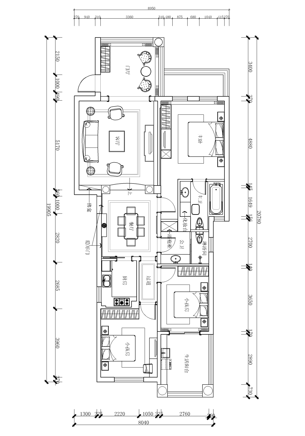 求平面方案一套_紫园刘姐-Model.png