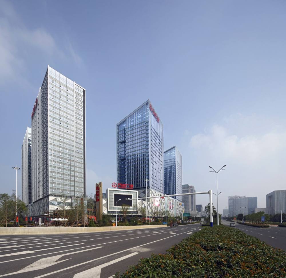 合肥万达广场 Hefei Wanda Mall_51474333b3fc4bd73c000039_hefei-wanda-mall-hyhw-architects_1.jpg