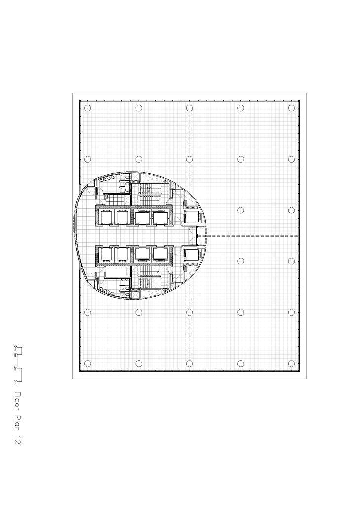 巴塞隆纳Porta Fira Towers / 伊东丰雄_724pxO_PF_Office_Floor_12.jpg