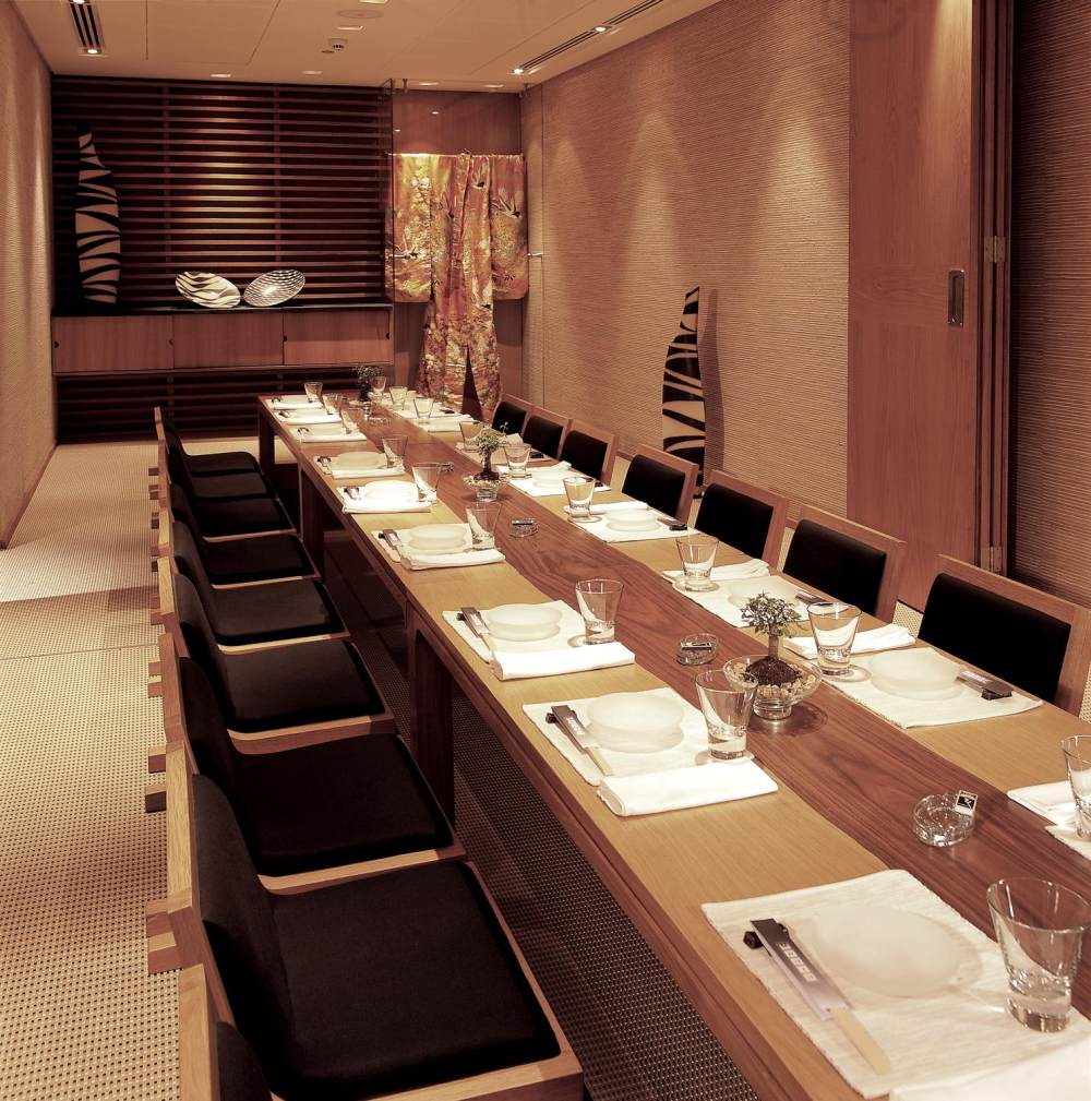 迪拜艾美酒店Le Meridien Dubai_24)Le Meridien Dubai—Kiku Japanese Restaurant (Tatami Room) 拍攝者.jpg