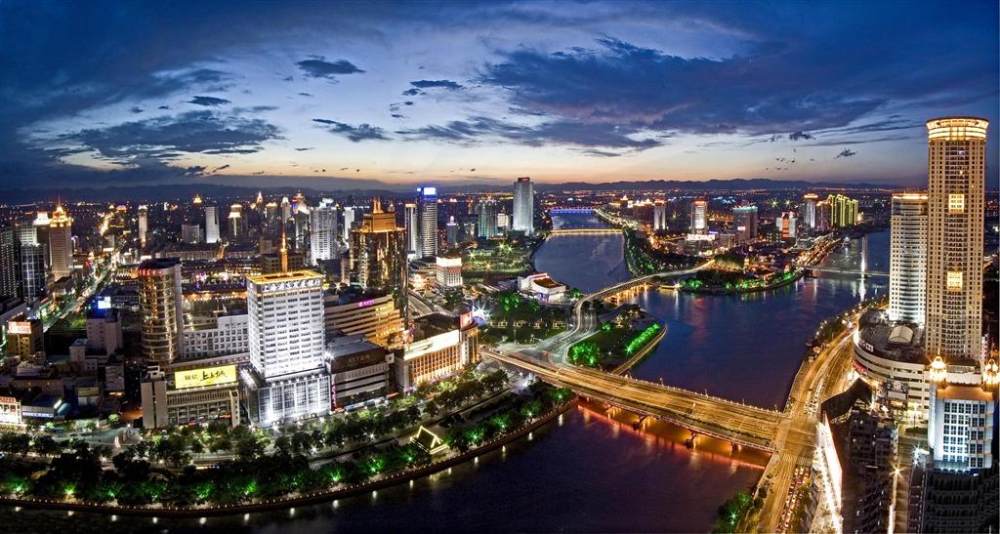 宁波喜来登Sheraton Ningbo Hotel, Ningbo - Zhejiang Province , China_86)Sheraton Ningbo Hotel—A Bird\\\\\\'s Eye View of the Three River Confluenc.jpg