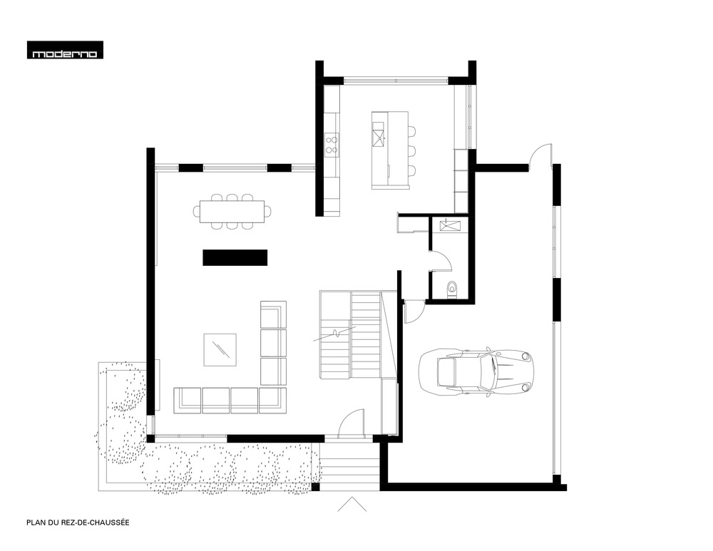 加拿大蒙特利尔阮氏住宅/莫德尔诺工作室（Atelier Moderno）_first_floor_plan1.png