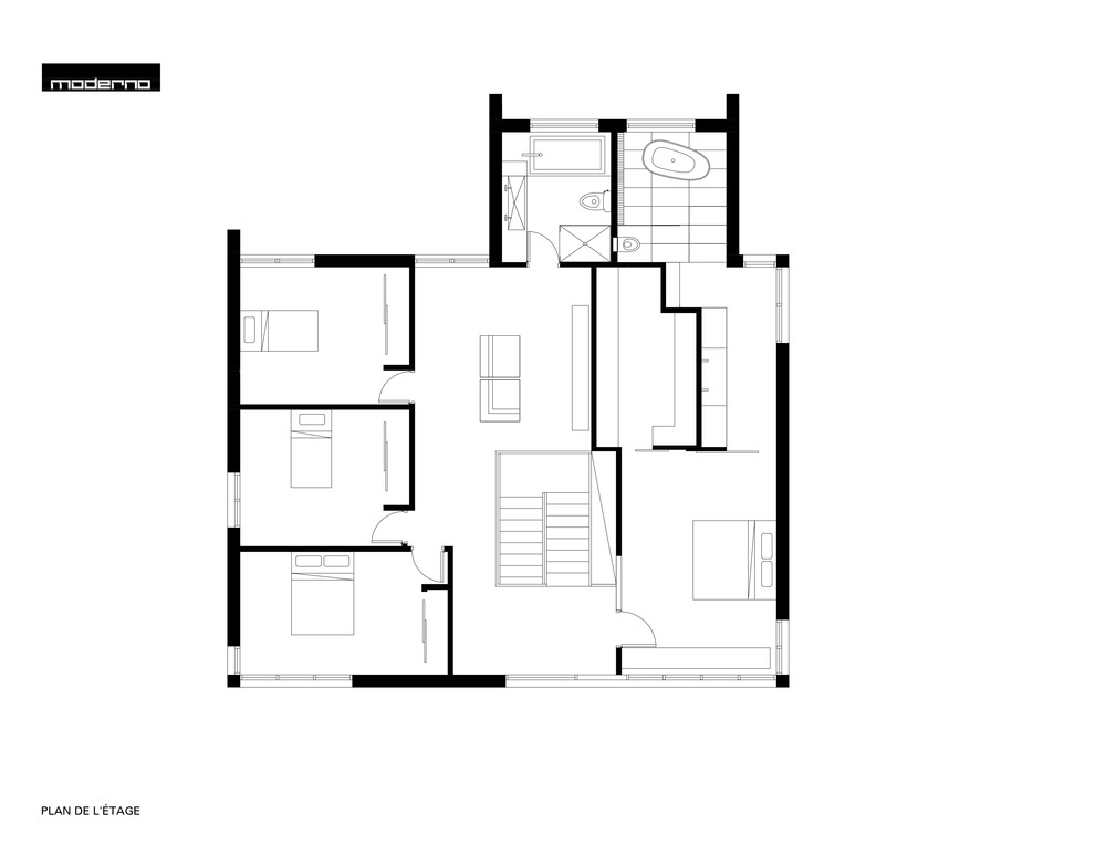 加拿大蒙特利尔阮氏住宅/莫德尔诺工作室（Atelier Moderno）_third_floor_plan1.png