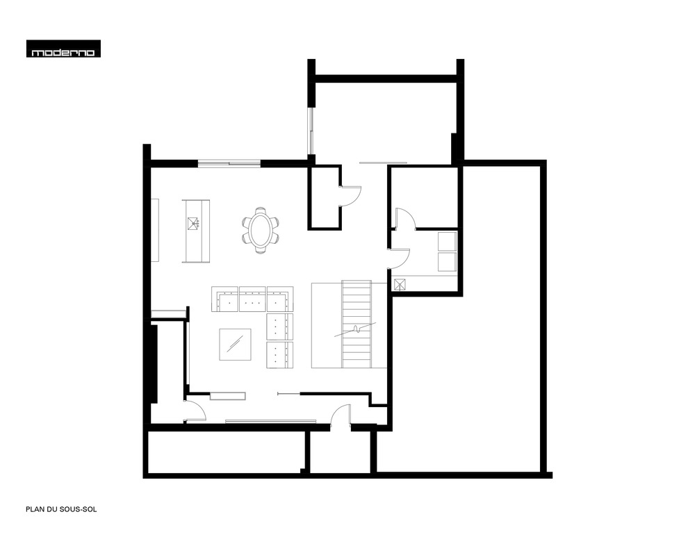 加拿大蒙特利尔阮氏住宅/莫德尔诺工作室（Atelier Moderno）_second_floor_plan1.png