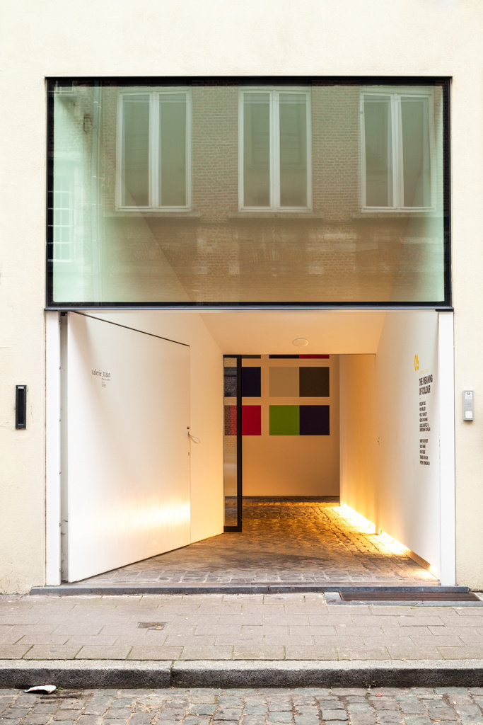 MIX MASTER--比利时安特卫普(Antwerp)画廊兼私宅_extended-wenes-residence-gallery-door-open.jpg