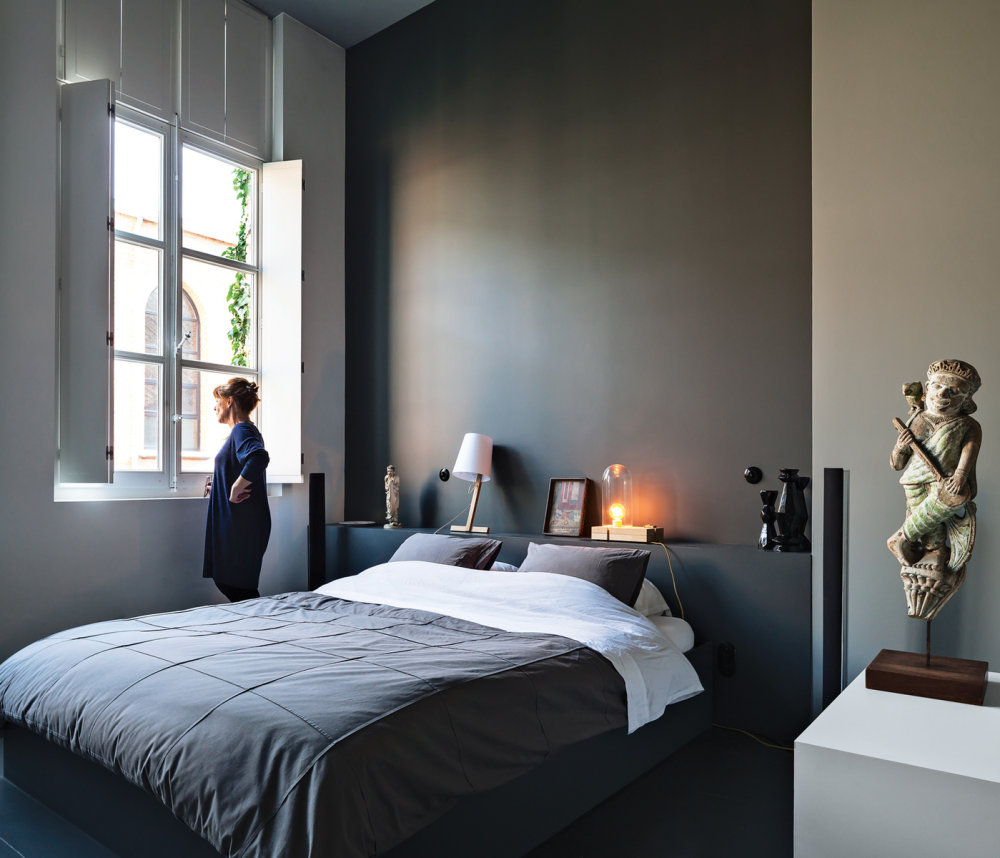 MIX MASTER--比利时安特卫普(Antwerp)画廊兼私宅_wenes-residence-bedroom.jpg