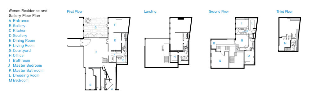 MIX MASTER--比利时安特卫普(Antwerp)画廊兼私宅_wenes-residence-floor-plan.jpg