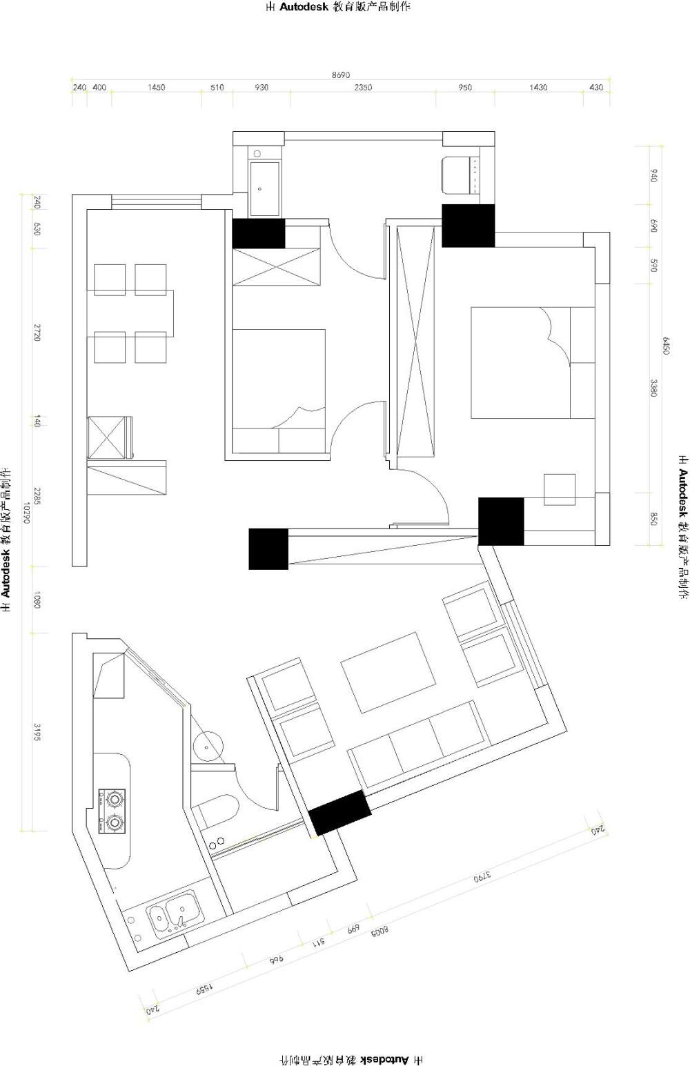 高手进来。求指点、平面方案。悬赏500DB_户型图-Model.jpg