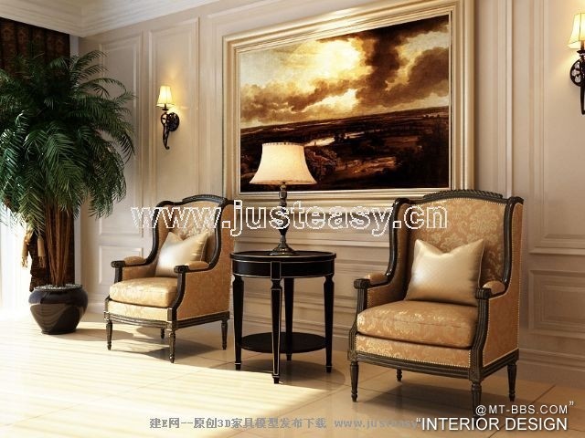 欧式沙发椅模型ID63020.jpg