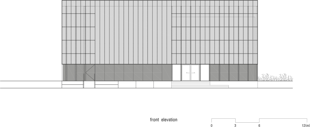 韩国首尔STARDOM娱乐公司办公室_front elevating.png