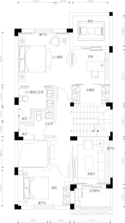 陈志斌作品27-汀湘十里样板房（已修）_二层平面.jpg