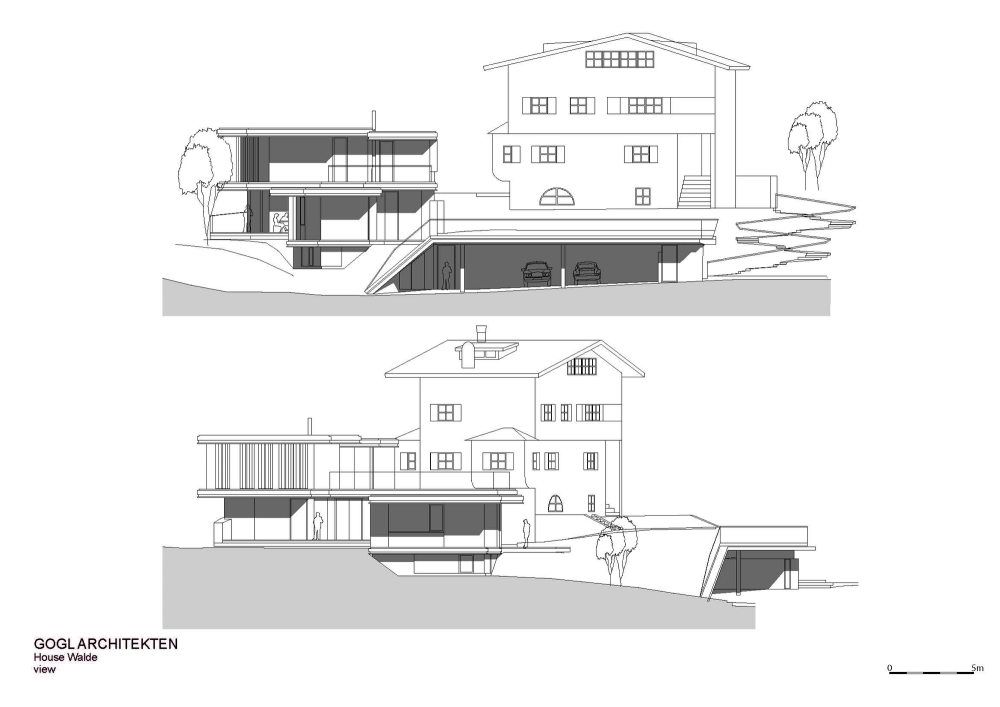 奥地利基茨比厄尔Walde住宅_elevation_-2-.png