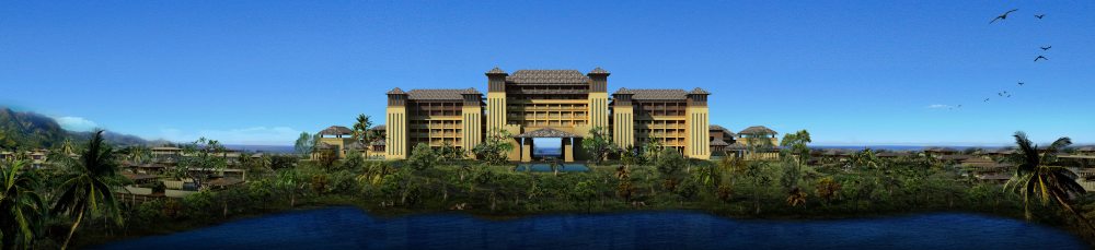 三亚香水湾一号酒店 Sanya Perfume Bay Resort Hotel（HSD琚宾）_香水湾整体jd1_缩小大小.jpg