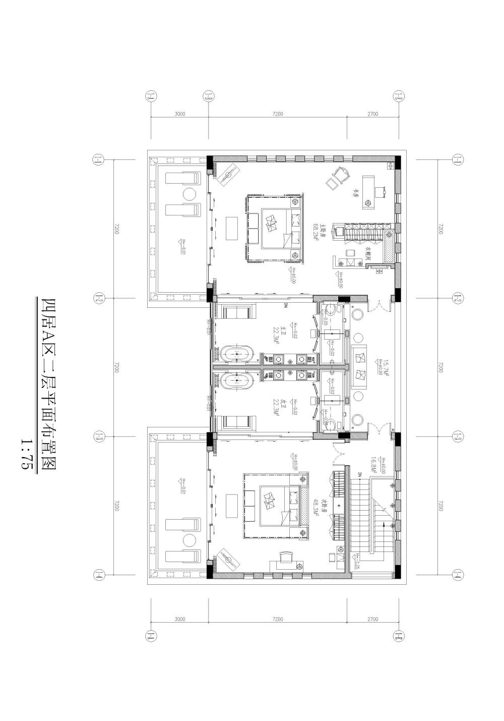 三亚香水湾一号酒店 Sanya Perfume Bay Resort Hotel（HSD琚宾）_香水湾1号平面图2.jpg