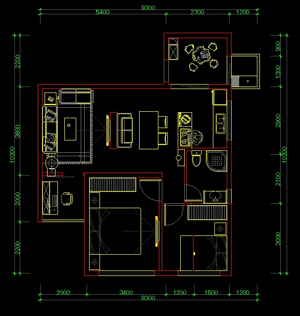 小户型  九种平面布置   求大神指点不足_QQ截图20130519150651.png