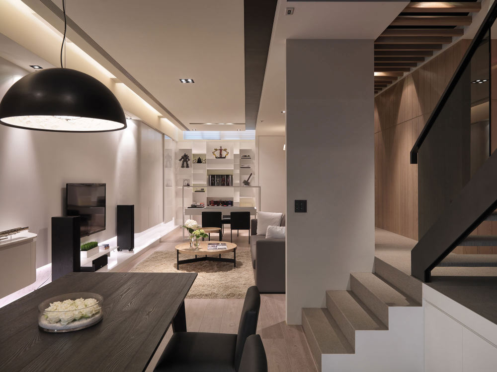 王俊宏--台灣·瓏山林·李宅_A-Multilevel-Contemporary-Apartment-11.jpg