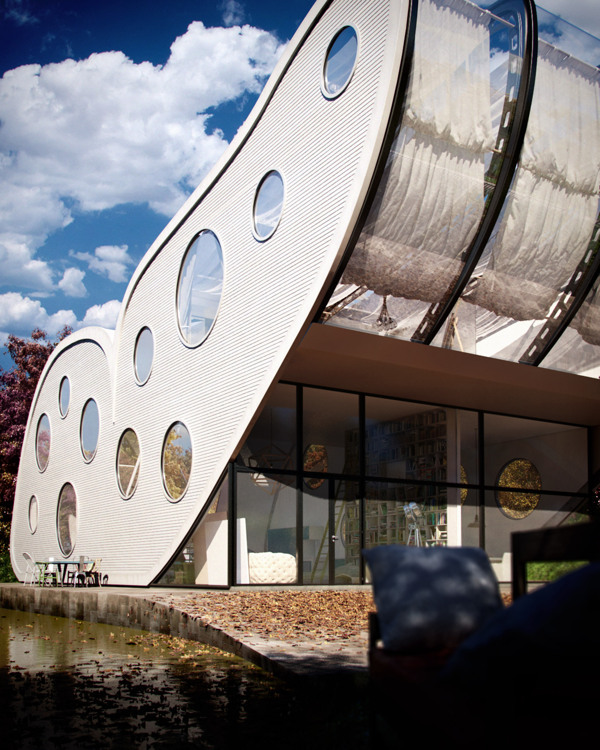 蝴蝶概念住宅-住宅设计-马蹄室内设计论坛-序赞网