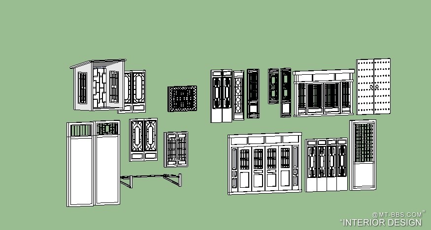 SketchUp  中式模型  SU模型_13.jpg