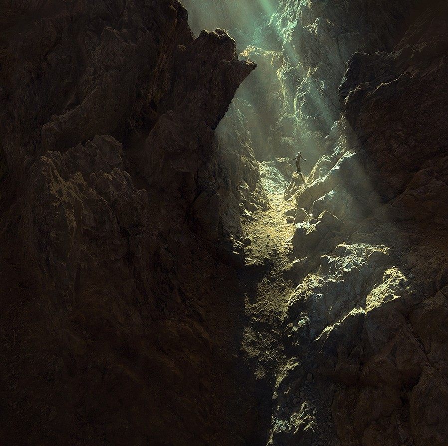 Karezoid Michal Karcz 神祗般的画面_The Grotto of Time Lost.jpg