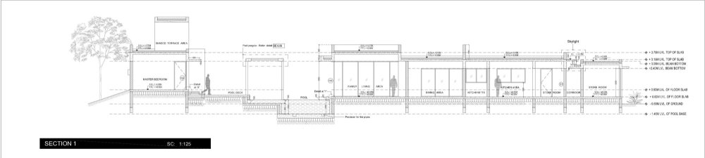 印度巴罗达--Minimalist Bungalow_Bungalow-Baroda-India-Section-1.jpg