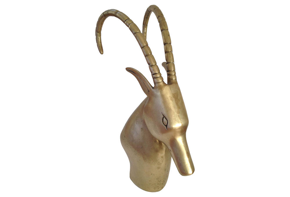 一些欧洲家具&配饰&地毯&灯具高清大图_African Antelope Brass Sculpture---16 L x 6.25 W x 19 H---brass.jpg