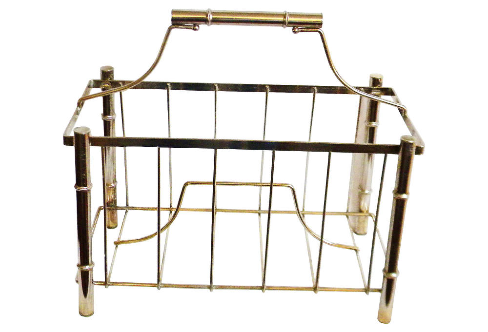 一些欧洲家具&配饰&地毯&灯具高清大图_Bamboo-Style Brass Magazine Holder----17 L x 9.5 W x 14.5 H----brass.jpg