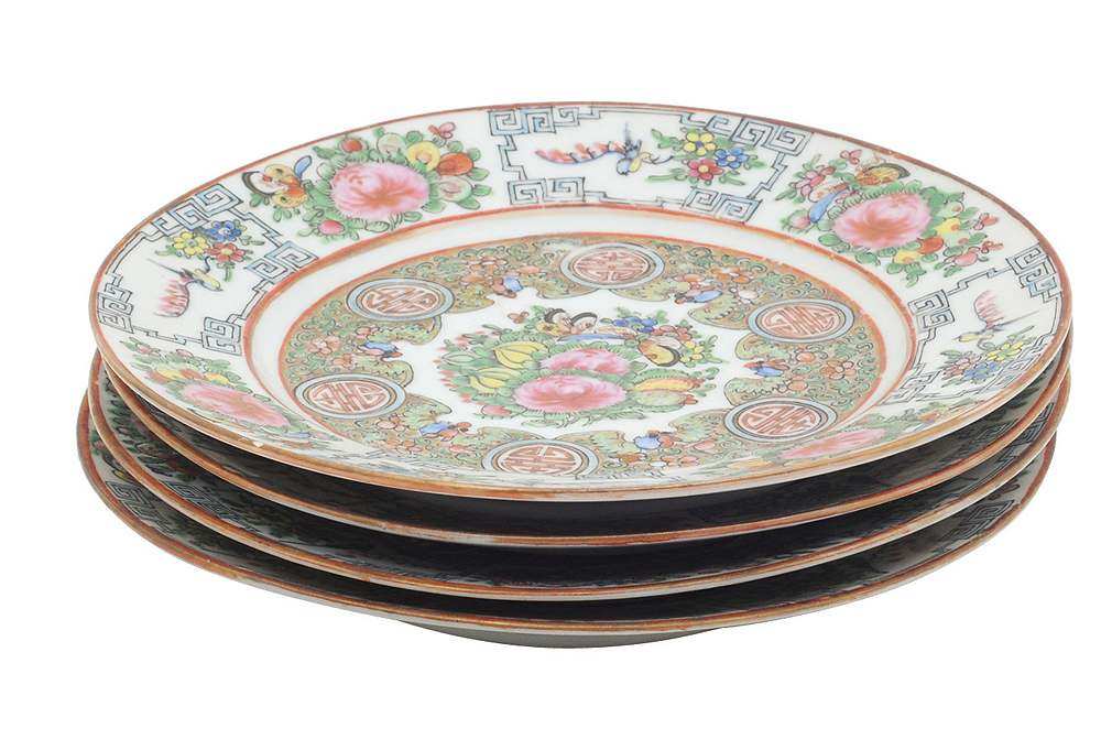 一些欧洲家具&配饰&地毯&灯具高清大图_Famille Rose Plates---8 W x 0.75 H----ceramic.jpg