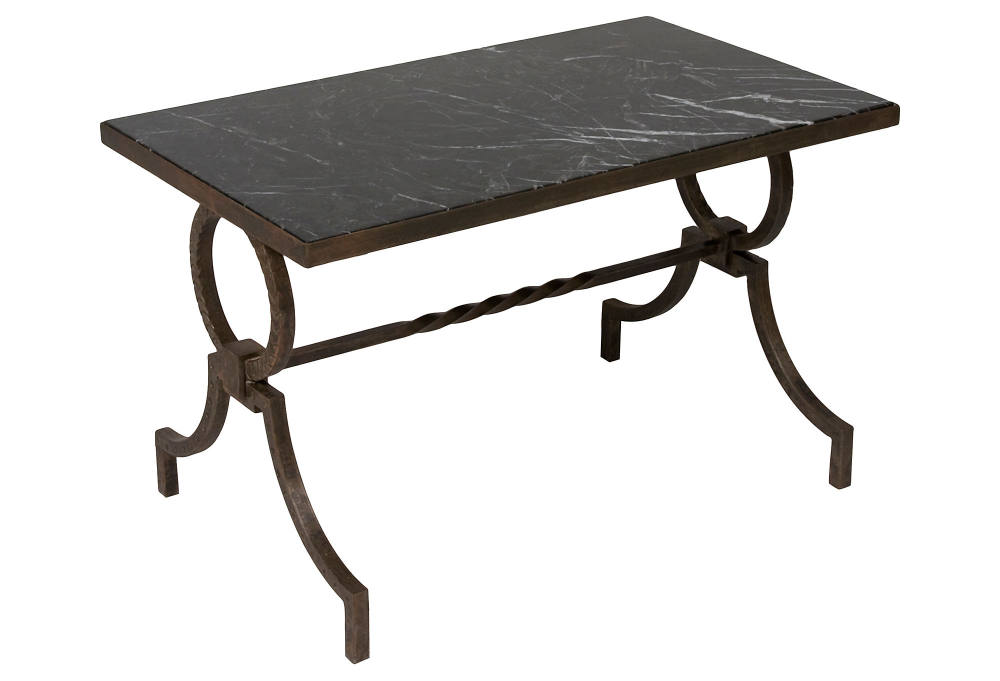 一些欧洲家具&配饰&地毯&灯具高清大图_Marble Table by Poillerat-----30.75 L x 18.5 W x 19 H----marble&iron.jpg