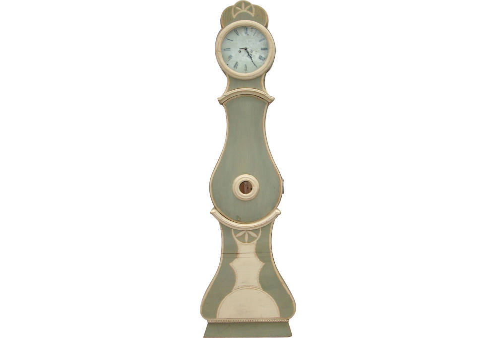 一些欧洲家具&配饰&地毯&灯具高清大图_Swedish Sage-Green Mora Clock----23 L x 8 W x 81 H----pine&glass (1).jpg