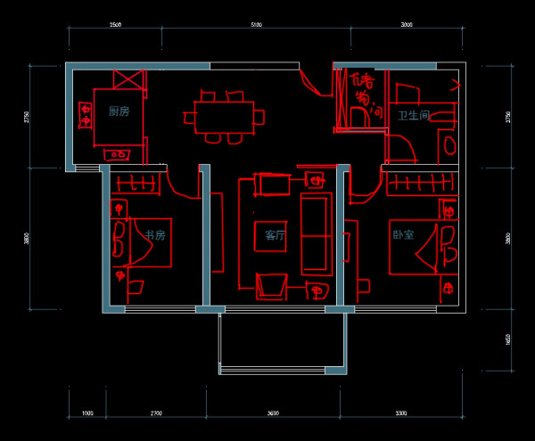 +++自己80多平房子寻求更合理的布局方案+++_1.jpg