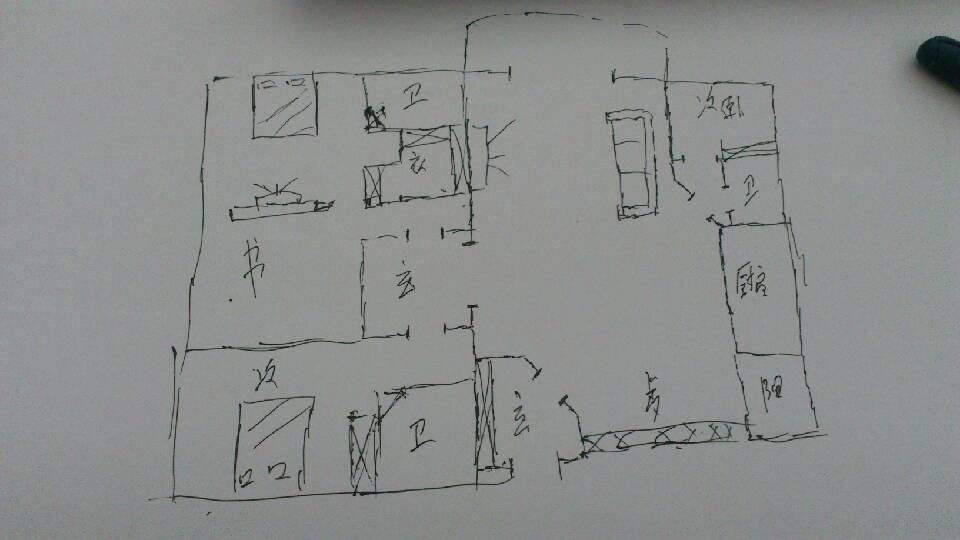 自己做了个方案总感觉不舒服，求教大神合理下平面_dsdff.jpg