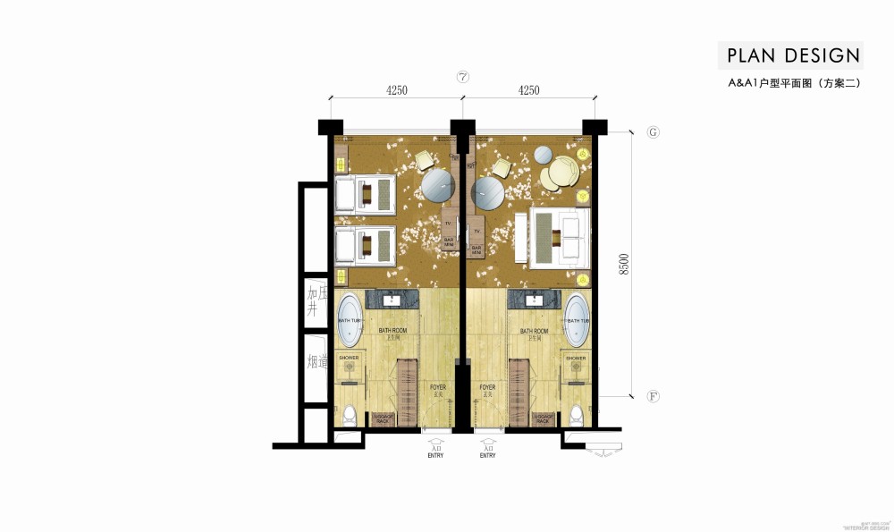 CCD--珠江新城佛奥广场&佛山宾馆_12A&A1户型客房平面2.jpg
