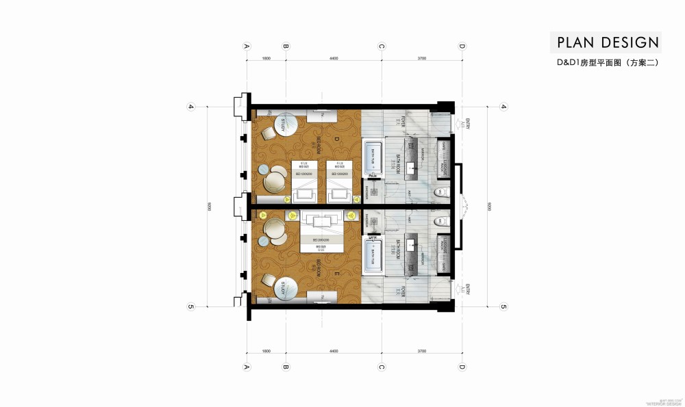 CCD--珠江新城佛奥广场&佛山宾馆_26客房平面-D&D1房型平面图（方案二）.jpg