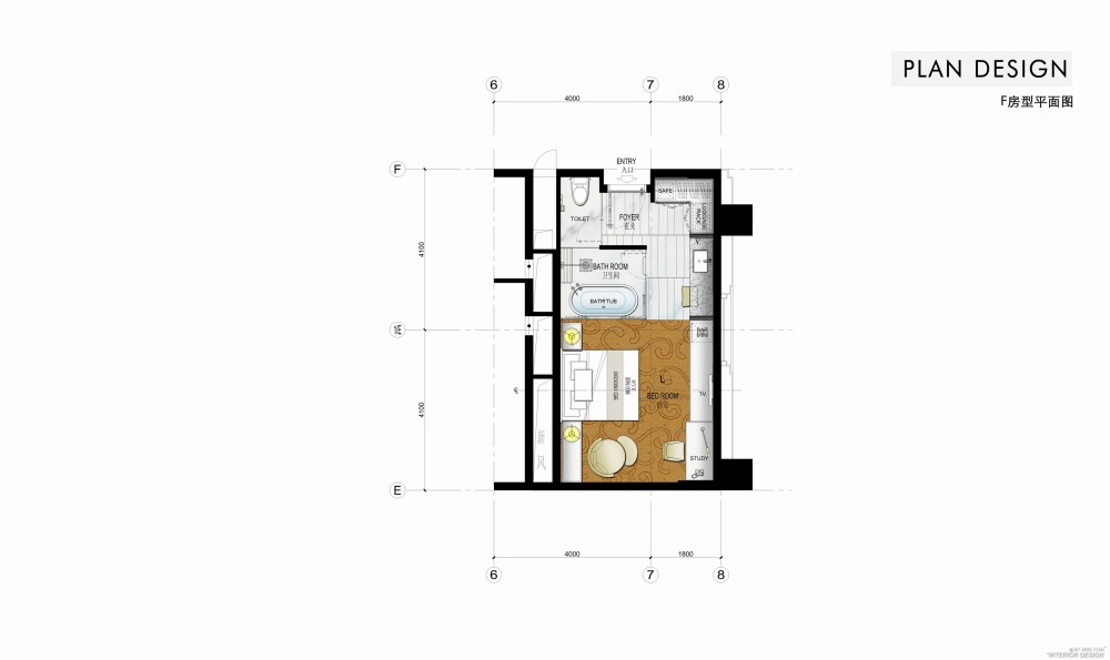 CCD--珠江新城佛奥广场&佛山宾馆_29客房平面-F房型平面图.jpg